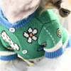 Vêtements pour chiens Pull pour animaux de compagnie Chiot Col roulé Tricots Vêtements chauds Vêtements mignons Doggy Elephant Gilet Chemise Chaton Sweat-shirt pour chat et petits chiens