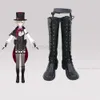 Chaussures de Cosplay Genshin Impact Lyney, bottes Fontaine, uniforme de jeu de rôle double, tenue de fête de carnaval d'halloween, accessoire pour femmes et hommes