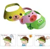 Shower Caps 10pc/lot Sunshade Cap Boys Girls Soft Bathing Cap Learning Capborn Baby Cartoon Shower Cap 231024