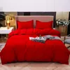 Conjuntos de cama Duvet Cover Set Consolador Quilt Single Double Queen King Size com Folha e Fronha 231025