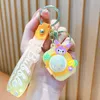 Cartoon Kulomi flash camera cute car soft glue hanging couple bag cute keychain pendant wholesale
