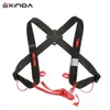 Climbing Ropes XINDA Outdoor Rock Climbing Ascending Decive Shoulder Girdles Adjustable SRT Chest Safety Belt Harness Protection Survival 231025