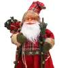 Kerstversiering 2024 Jaar Grote Kerstman Pop Kinderen Kerstcadeau Kerstmuts Decoraties voor Thuis Bruiloft Feestartikelen Ornamenten 231025