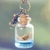 Chains Golden Paper Boat Bottle Necklace Jewelry Glass Pendant Ocean Origami Cute Gift For Her