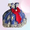 NOUVEAU bébé fille 1 an Robe d'anniversaire Tutu première fête de Noël mignon robe d'arc