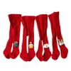 Leggings Strumpfhosen Jahr Mädchen Rot Kinder Weihnachtsstrümpfe Kleinkind Lange Socken Baby Mädchen Kinder Strumpfhosen Kleinkinder Höschen 06Y 231025