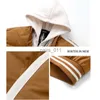 Jackets New Winter Japanese Men Cotton Coats Padded Warm Biomimetic Cotton Outdoor Coat Neutral Casual Windproof YQ231025