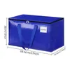 Sacs de rangement emballage Espace de placard pliable Sauveillance Containier Contauteur à fermeture éclair polyvalente pour livres Chaussures Strade Carrier