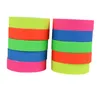 Party Decoration 1 Roll UV Tape Neon Fluorescent Cloth Birthday Hip Hop Themed Suplies 80s 90s Decorations Glow In The