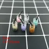 Colorful Milk coffee dink Charms Pendants for DIY decoration bracelets necklace earring key chain Jewelry Making237N