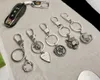 2023 Keychains Luxury Designer Key Chain Lanyards Men's Metal Buckle For Men and Women Car Key Chain Bag Charm Unisex Keyring Fashion Accessories 19 Style