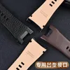 Watch Bands Premium-Grade Genuine Leather Watchband For Strap DZ1273 DZ1216 DZ4246 DZ4247 DZ287 Straps 32 18mm Men Bracelet