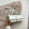 Sacs à bandoulière Sacs à main Mode Sac à bandoulière pour femme Automne Hiver Sac à main pour femme Simple Sac en cuir PU Nouveau Sac de shopping carréblieberryeyes