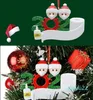 Décorations de noël, pendentifs bonhomme de neige avec masque facial, arbre de noël, fête de famille, cadeau mignon