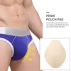 Sous-vêtements 4 pcs Hommes Panty Liner Sports Maillots de bain Pad Éponge Polyester (Polyester) Pochette Homme Agrandir
