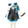 Cosplay Hoge Kwaliteit Lynette Kostuum Spel Genshin Impactxs Xl Vrouwen Leuke Cosplay Fontaine Goochelaar Halloween Plus Size