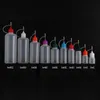 E-liquid pusta butelka 3 ml 5 ml 10 ml 15 ml 20 ml 30 ml 50 ml butelki igły do ​​serii plastikowe butelki z kroplonki z metalowymi końcówkami xewcl