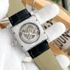 Premium Men 40*10 mm automatische mechanische beweging roestvrijstalen saffier mineraal super spiegel waterdicht 316 stalen kast Italiaanse koeienhuid auto horloge tir