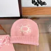 Chapeau et écharpes tricotés pour enfants, casquettes imprimées à motifs de vaisseau spatial, pour garçons et filles, costume tricoté pour bébé, nouvelle collection hiver Oct20