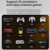 Kontrolery gier Joysticks Wireless 2.4G HD P5 Plus Classic Retro Arcade 256G Wsparcie 25 Symulatory 70000game dla PSP PS1 Home 4K TV Console 231024