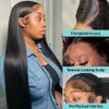 Lace Wigs 30 40 Inch Straight Transparent 13x6 Lace Frontal Human Hair Wigs 250 Density Brazilian Remy 13x4 Lace Front Wig For Black Women 231024
