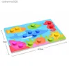 Puzzles 3D Wooden Puzzle Jigsaw Toy Montessori Baby Toys Wood Cartoon Animal Puzzles Game Early Educational Toys for Childrens