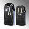 2023-24 City Edition Camiseta de baloncesto Luka Doncic Trae Young Jerseys Atlantas Dirk Nowitzki Dejounte Murray Maverick Miles Norris Reverse Retro Hawks Jersey