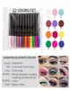 Kolor Mat Eyeliner płynny płynny eyeliner wodoodporny i odporny na płynny płynny eyeliner 12844479