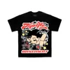 T-shirts pour hommes American Street Vintage Cartoon Mother Imprimé T-shirt à manches courtes Hommes Y2k Été Hip Hop Lâche Couple Casual