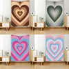 Tapestries Colorful Latte Love Coffee Heart Pink Green Tapestry Wall Hanging Art Room Decor Aesthetic Bedroom Background