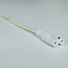 Lighting Accessories 100cm 80cm 50cm 30cm 20cm Connector 2pins for T8 T5 LED Tubes Integrated Support Lights Fixture Power Cord Connect Linear Lamp Together