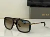 Realfine 5A okulary Dita Mach-ósme DTS400 Luksusowe okulary przeciwsłoneczne dla mężczyzny z szklankami pudełka 7JPF