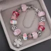 Sydkorea Dongdaemun Diy Bead Armband Kvinnor slutade enkla armband japansk koreansk version av alla söta smycken armband