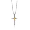 Designer Classic Jewelry DY Collier Mode Charme Bijoux Femmes Dy Cross Collier Double X Bouton Ligne Pendentif Classique Cadeau De Noël Accessoires De Bijoux De Mode