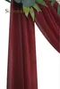 Curtain 6-10 Meters Wedding Arch Drape Chiffon Fabric Draping Curtain Drapery Party Supplies Ceremony Reception Hanging Decoration 231025