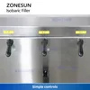 ZONESUN – Machine de remplissage de boissons gazeuses, canette en aluminium, remplissage de soude, équipement de remplissage isobare, contre-pression ZS-CF4A