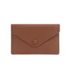 Porte-cartes Ultra-mince Ins Style véritable porte-cartes en cuir mode Mini enveloppe courte femmes portefeuille porte-monnaie