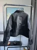 Manteau en cuir pour femmes, ETJ2023, style chemise, Imitation manteau, pantalon, conception d'ourlet, veste personnalisée, automne 3427/796