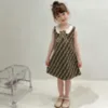 Baby Mädchen Prinzessin Kleid Buchstaben Gedruckt Mädchen Weste Kleider Kinder Sommer Kleidung Designer Ärmellose Kleidung BH67