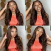 HD Chocolate 13x6 Body Wave Front Brown Brown 360 Full Phadplent Lace Lace Frontal Rigs for Women Human Hair 231024