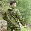 Vestes M65 vestes tactiques coupe-vent randonnée Airsoft Camping chasse manteau à capuche hommes armée multi-poches vestes hommes vêtements YQ231025