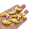 Banana Miniature with Hoop Mini Resin Fruit Mold for DIY Jewery Accessories 1222132