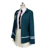 cosplay anime danganronpa nanami chiaki cosplay costume långärmad jacka kort loli kjol gymnasieelever uniform wigcosplay