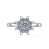 Sparkly Strass Open Ring Multistyle Hart Kroon Verstelbare Vingerring Cadeau voor Liefde Vriendin