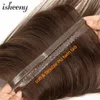 Hair Bulks Invisible Hole Weft Human Extensions 12" 24" Twin Tab Natural Straight Pull Through Micro 30g 40g 50g 231025