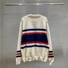 Men's designer Spring Women's sweater Long sleeve jumper Crewneck cartoon knit high-end jacquard knit sweater coat top S-XXL b37