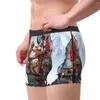 Unterhosen God Of War Kratos Warrior Herrenunterwäsche Boxershorts Shorts Höschen Humor Weich für Männer