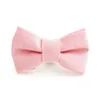 Brooches YHLF-059 Fashion Handmade Lapel Flower Bow Tie Boutonniere Pin For Suit Fabric Pins