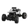 Carro de brinquedo com controle remoto 4wd, eletrônico de liga infantil, escalada, montanha, 4wd, modelo 1:16, carro de escalada off-road