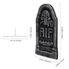 Decorazioni da giardino Owen Tombstones 5PS con lapide 40x21m Deoats Had House Outdoo Si